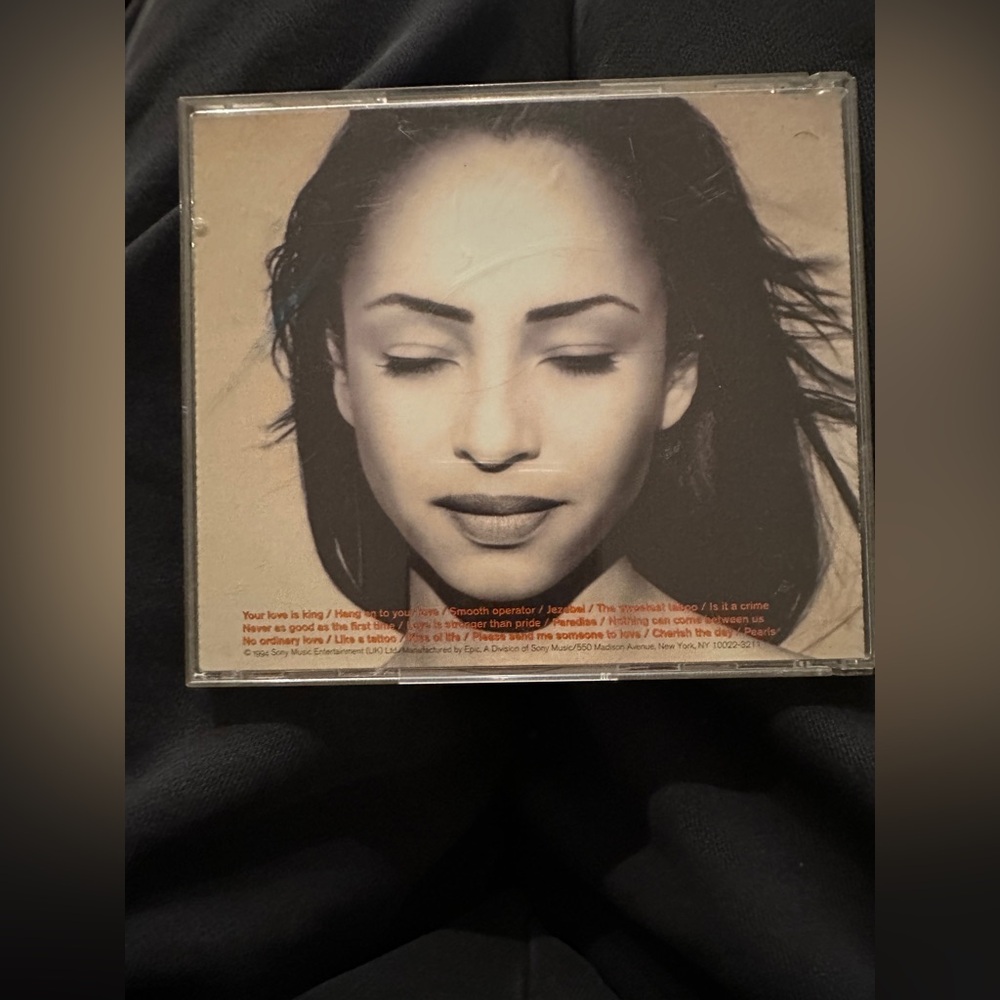 Sade CD Album  The Best Of